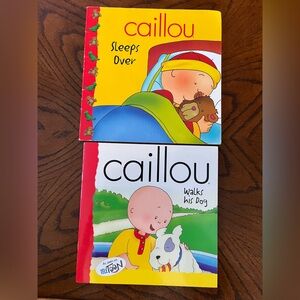 Caillou kids books | set of 2 storybooks